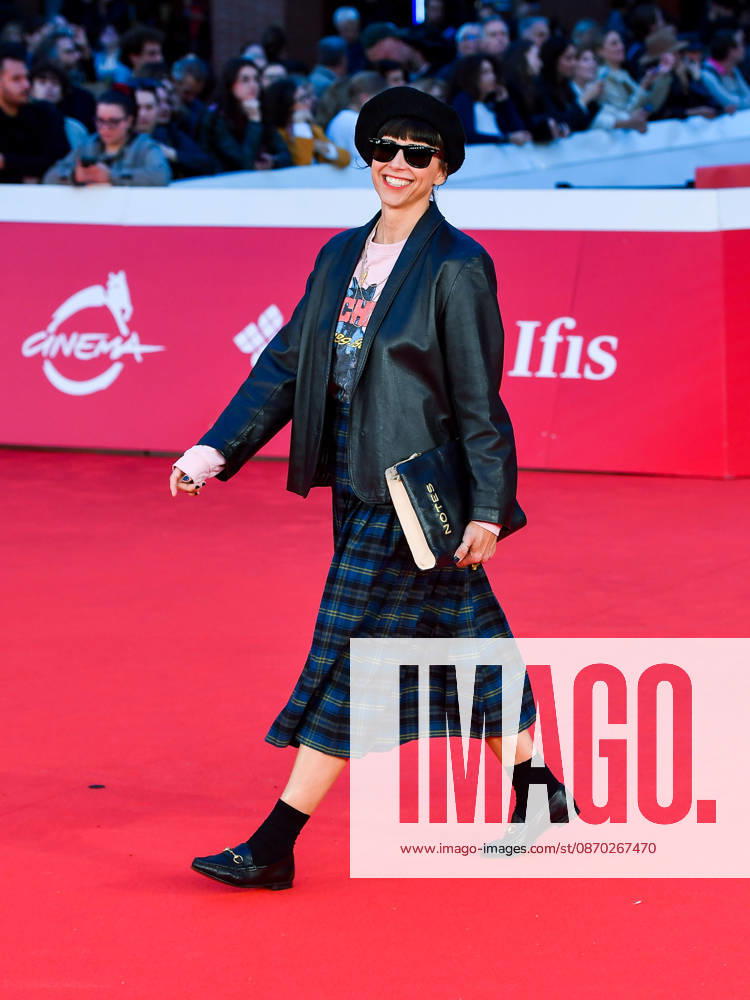 IPA89996877 - Rome, 2026 Film Festival Evening 9 Red carpet for the film *Giorni felici*. Pictured: Susy Laude