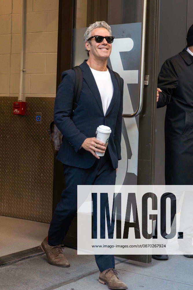 NEW YORK, NY - OCTOBER 21: Andy Cohen seen at ABC Studios on October 21, 2026 in New York City. Credit: AdMedia. USA - ZUMAa123 20261021_zaa_a123_009