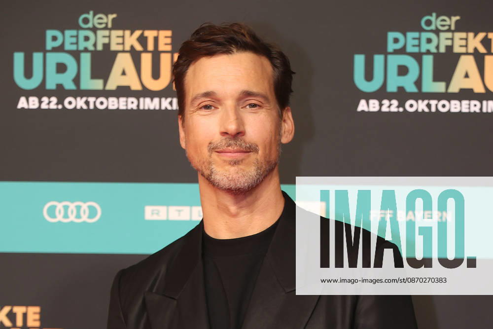 Florian David Fitz at the premiere of *Der perfekte Urlaub* at Cinedom on October 21, 2026, in Cologne, Germany. The premiere of *Der perfekte Urlaub* in Cologne, Germany