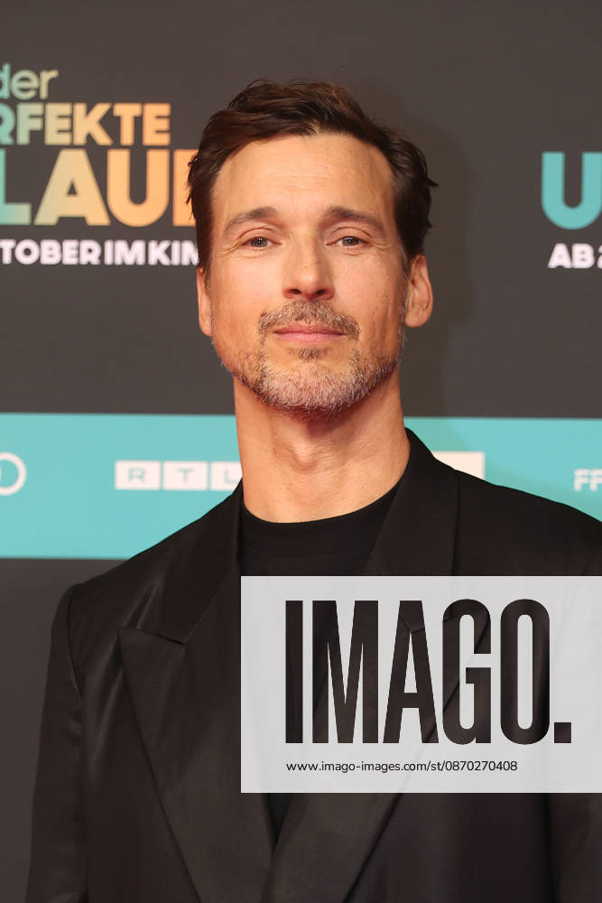 Florian David Fitz at the premiere of *Der perfekte Urlaub* at Cinedom on October 21, 2026, in Cologne, Germany. The premiere of *Der perfekte Urlaub* in Cologne, Germany