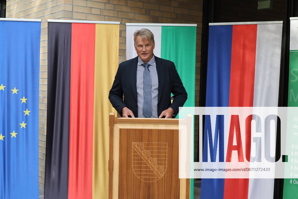 Oliver Schmidt, Senior Government Director and Warden of the Bautzen Correctional Facility. The Bautzen branch of the Saxon State Real Estate and Co