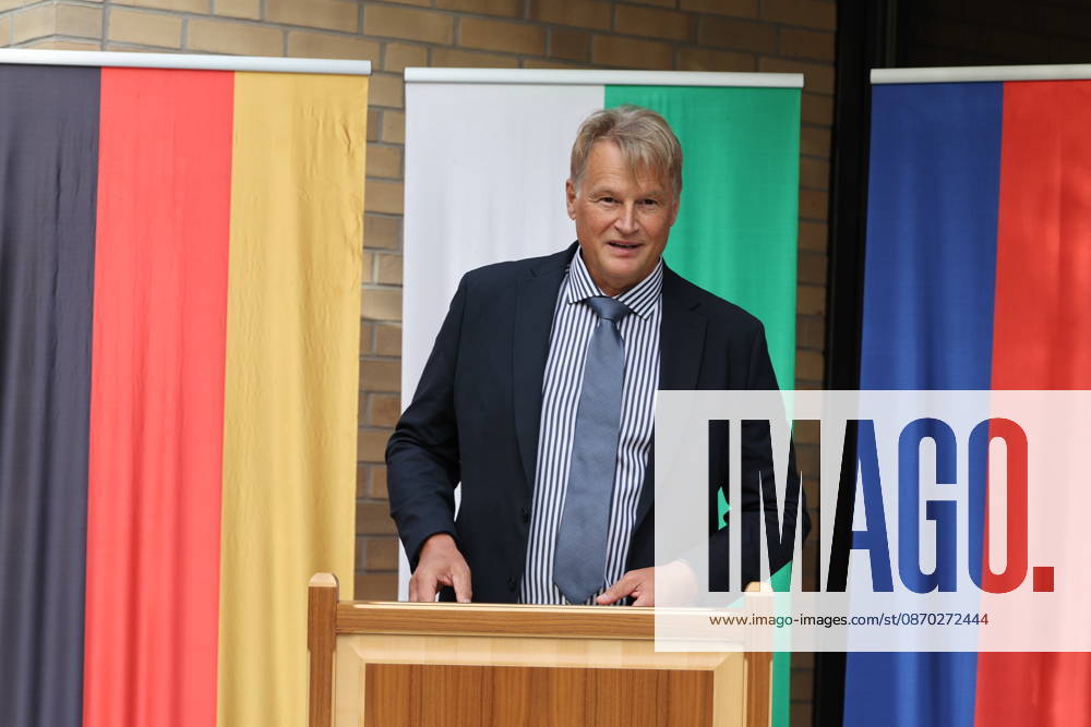 Oliver Schmidt, Senior Government Director and Warden of the Bautzen Correctional Facility. The Bautzen branch of the Saxon State Real Estate and Co