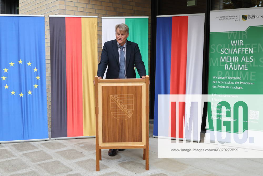 Oliver Schmidt, Senior Government Director and Warden of the Bautzen Correctional Facility. The Bautzen branch of the Saxon State Real Estate and Co