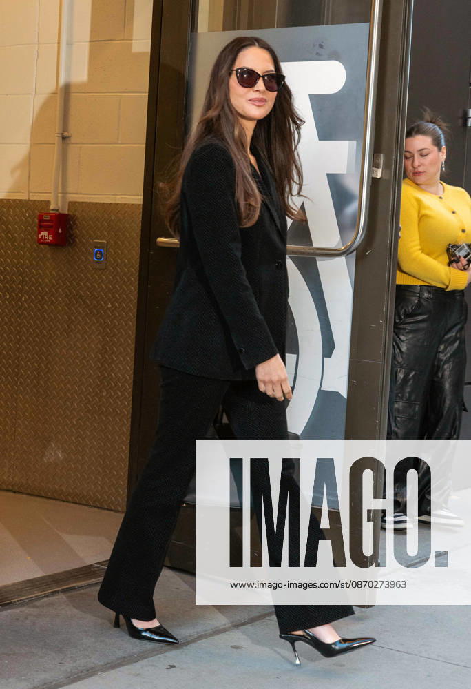 Olivia Munn seen at ABC Studios NEW YORK, NY - OCTOBER 21: Olivia Munn seen at ABC Studios on October 21, 2026 in New York City. Credit: Camara Porter AdMedia