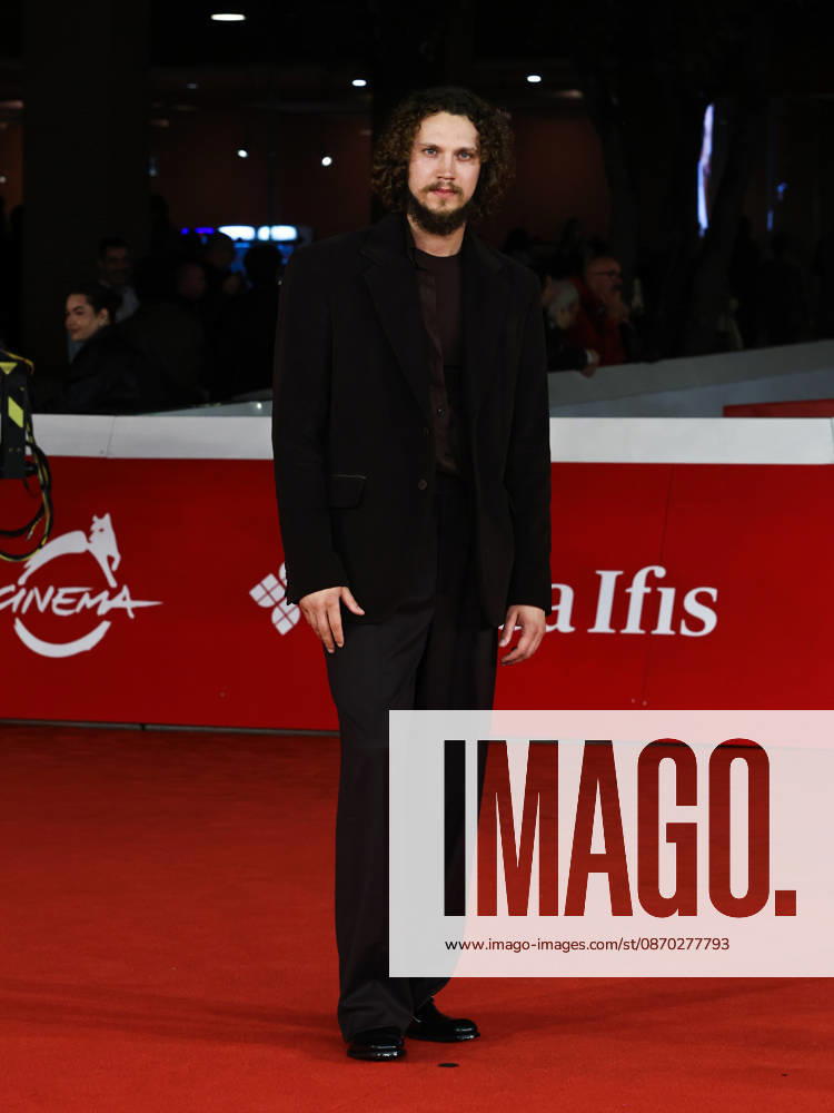IPA90000991 - Rome, 2026 Film Festival Evening 9 Red carpet for the film Uļa (Ulya) Pictured: KÄrlis Arnolds Avots