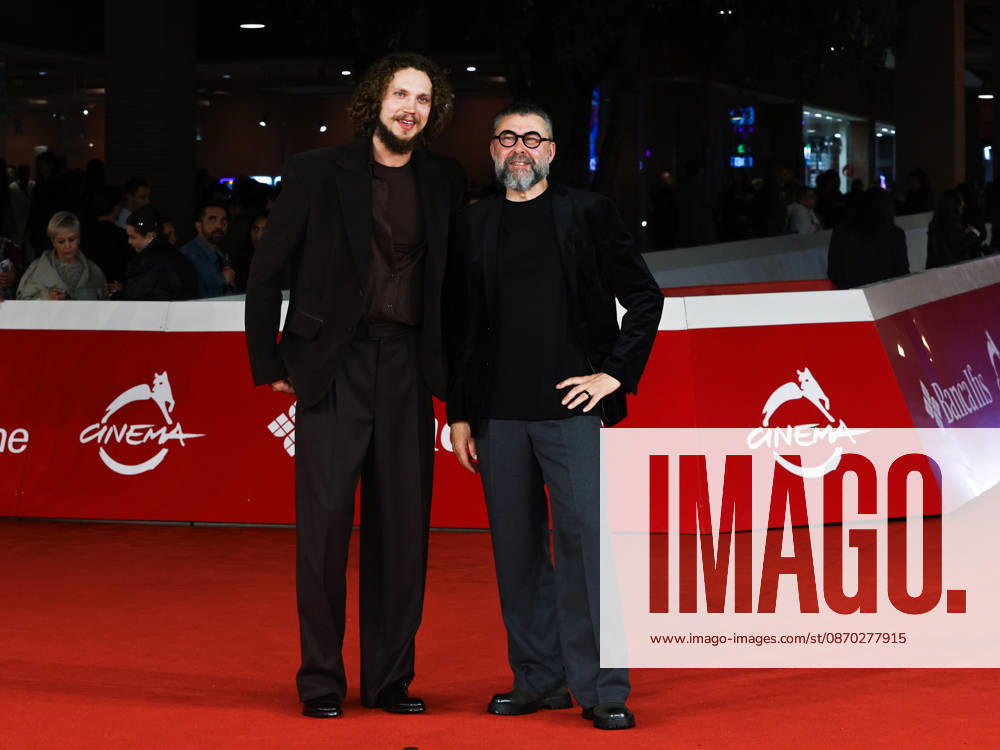 IPA90001011 - Rome, 2026 Film Festival Night 9 Red carpet for the film Uļa (Ulya) Pictured: Viesturs KairiÅ¡s, KÄrlis Arnolds Source