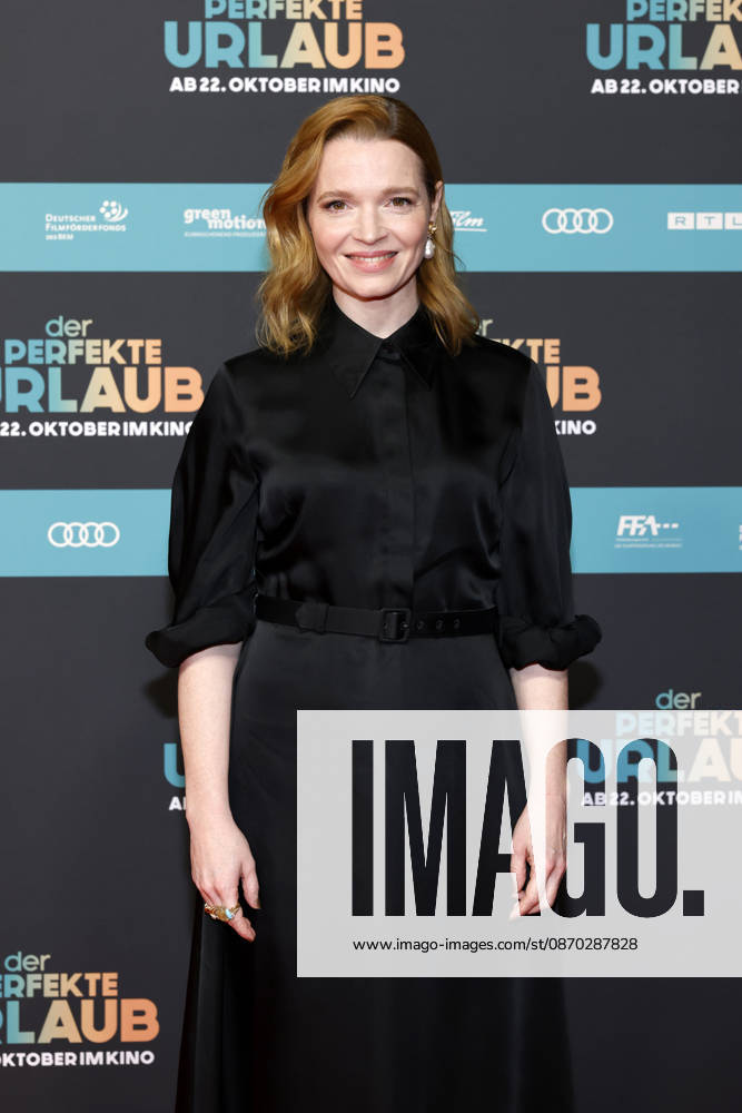 Actress Karoline Herfurth at the NRW premiere of the movie *The Perfect Vacation* at Cinedom Cologne, October 21, 2026, NRW, Germany