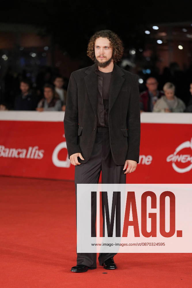21st Rome Film Fest - Ula Screening Latvian actor Karlis Arnolds Avots attends the red carpet premiere of the film Ula (Ulya) during the 21st Rome Film Fest in Rome, Italy on October 21, 2026. Photo by Andrea Bracaglia ABACAPRESS.COM Rome Italy Italy