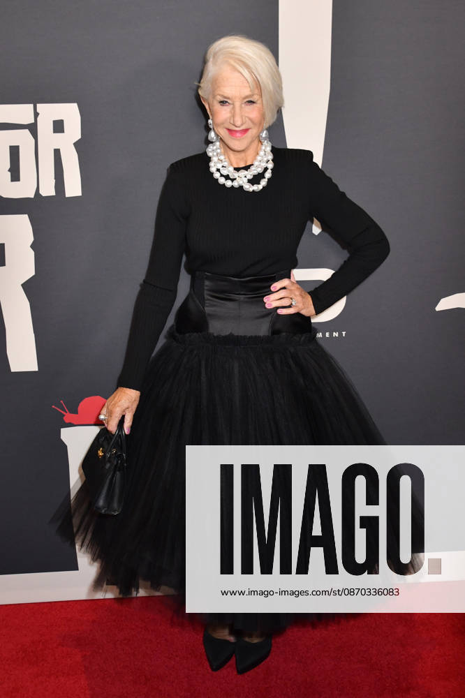 New York premiere of A Talent for Murder on at AMC Lincoln Square in New York City Featuring: Helen Mirren Where: New York City, New York, United States When: 21 Oct 2026 Credit: mpi099 MediaPunch INSTARimages . NOT FOR USE BY NEWSPAPERS BASED IN THE UK.