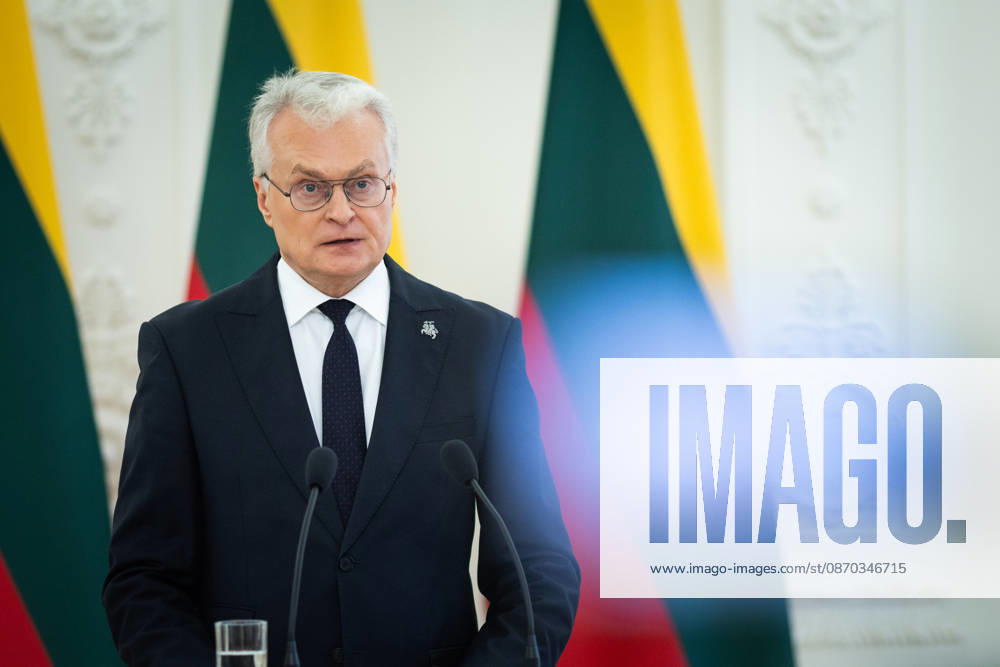 Gitanas Nauseda, President of the Republic of Lithuania, received Jakov Milatovic, President of Montenegro, who was visiting Lithuania. Vilnius