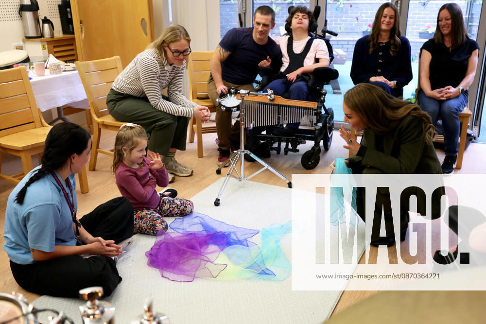 Britain s Kate, Princess of Wales visits Ipswich Britain s Kate, Princess of Wales, attends a music therapy session at The Treehouse children s hospice, as part of a visit to learn about the care and support provided by East Anglia s Children s Hospices (EACH), in Ipswich, Britain, October 22, 2026., Credit:Avalon.red PA ROTA - B68 Avalon UNITED KINGDOM, Ipswich