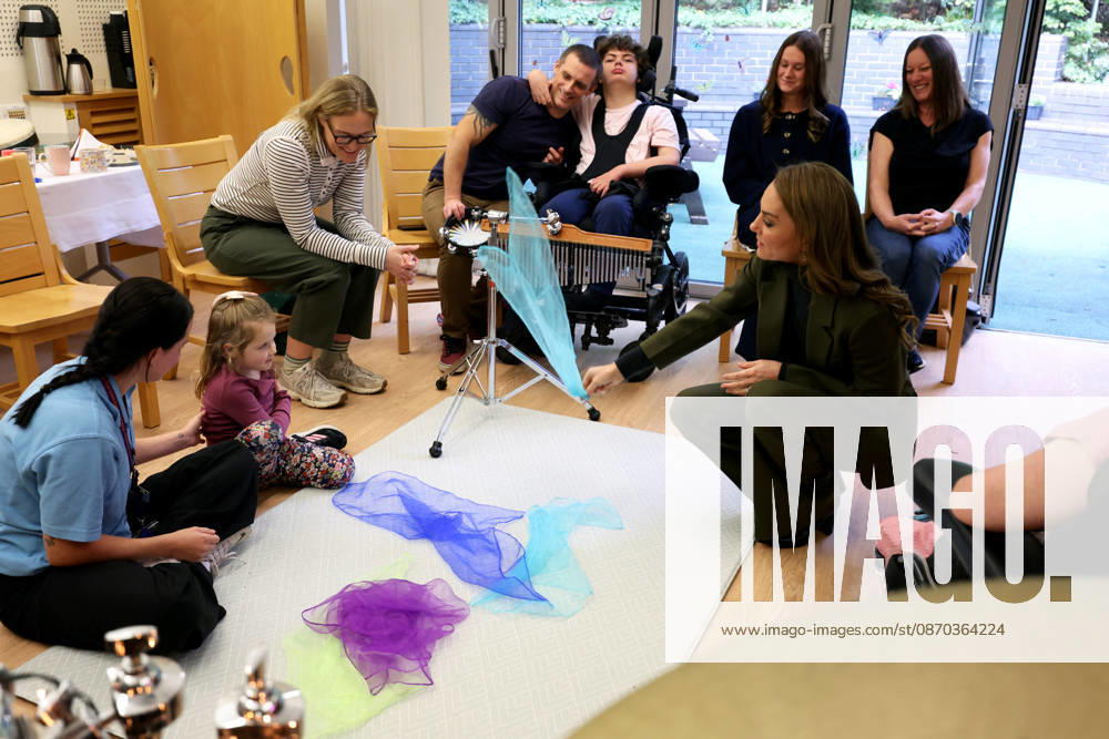 Britain s Kate, Princess of Wales visits Ipswich Britain s Kate, Princess of Wales, attends a music therapy session at The Treehouse children s hospice, as part of a visit to learn about the care and support provided by East Anglia s Children s Hospices (EACH), in Ipswich, Britain, October 22, 2026., Credit:Avalon.red PA ROTA - B68 Avalon UNITED KINGDOM, Ipswich