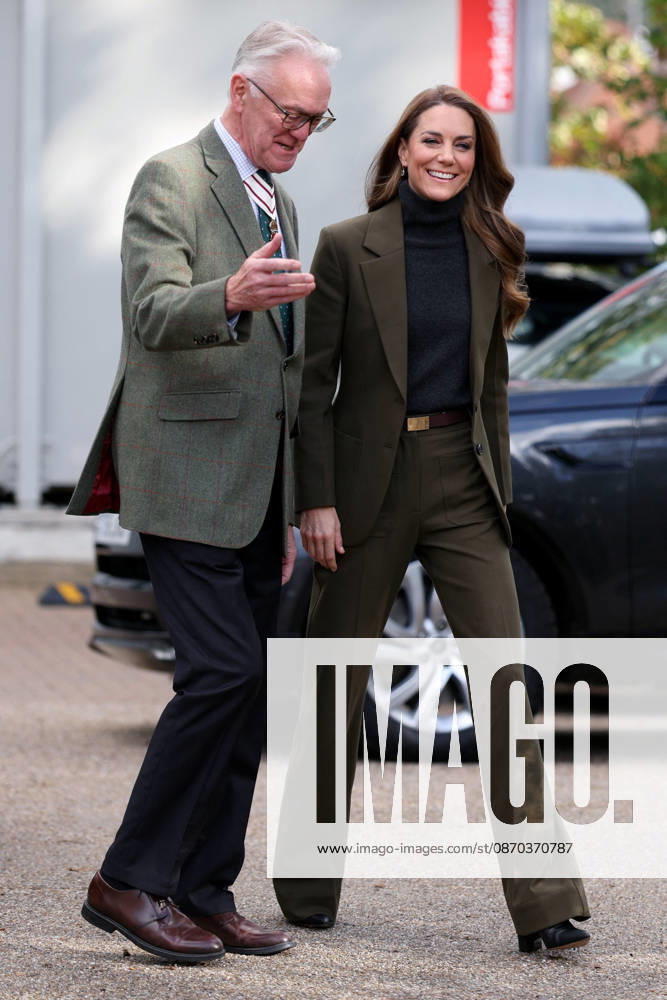 Britain s Kate, Princess of Wales visits Ipswich Britain s Kate, Princess of Wales, walks with Lord-Lieutenant of Suffolk Mark Pendlington during a visit to The Treehouse children s hospice to learn about the care and support provided by East Anglia s Children s Hospices (EACH), in Ipswich, Britain, October 22, 2026., Credit:Avalon.red PA ROTA - B68 Avalon UNITED KINGDOM, Ipswich