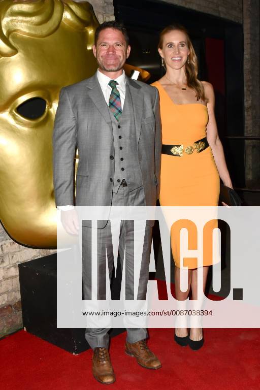 English naturalist Steve Backshall and British professional rower Helen Glover attend the BAFTA Childrens Awards 2018 at The Roundhouse in London. NOVEMBER 25th 2018 SLIx184379