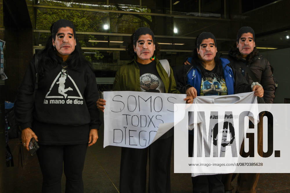 Final Day of Closing Arguments in the Trial Over Maradona’s Death Several people were present during the final day of closing arguments in the trial over the death of Diego Armando Maradona at the San Isidro Courthouse on October 22, 2026, in Buenos Aires, Argentina. The trial over the soccer player’s death is in its final phase at the San Isidro Courthouse, where the Attorney General’s Office has concluded its closing arguments by accusing the medical team of committing manslaughter with eventual intent. OCTOBER 22, 2026. Sebastián Buenos Aires, Argentina Buenos Aires, Argentina Argentina