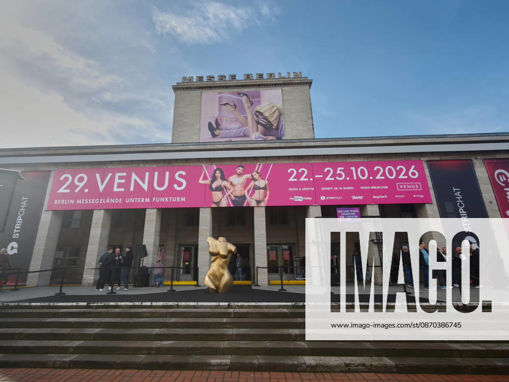 Opening of the 29th VENUS Adult Entertainment Fair at Messe Berlin on October 22, 2026 29 VENUS