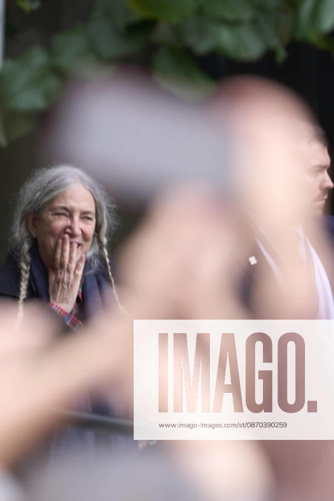 Patti Smith attended a tribute in her honour where more than 3,000 people sang along to People Have the Power at Fabrica de Armas de La Vega on October 22, 2026 in Oviedo, Spain Oviedo Spain - ZUMAg15_ 20261022_zaf_g15_038