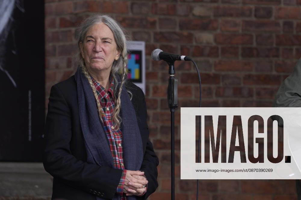 Patti Smith attended a tribute in her honour where more than 3,000 people sang along to People Have the Power at Fabrica de Armas de La Vega on October 22, 2026 in Oviedo, Spain Oviedo Spain - ZUMAg15_ 20261022_zaf_g15_046