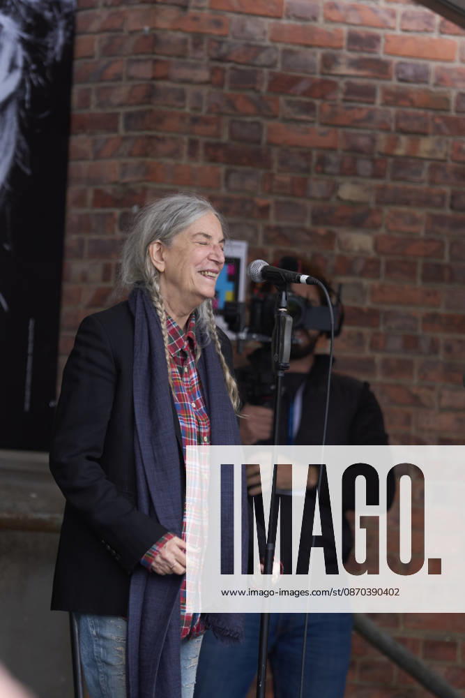 Patti Smith attended a tribute in her honour where more than 3,000 people sang along to People Have the Power at Fabrica de Armas de La Vega on October 22, 2026 in Oviedo, Spain Oviedo Spain - ZUMAg15_ 20261022_zaf_g15_063