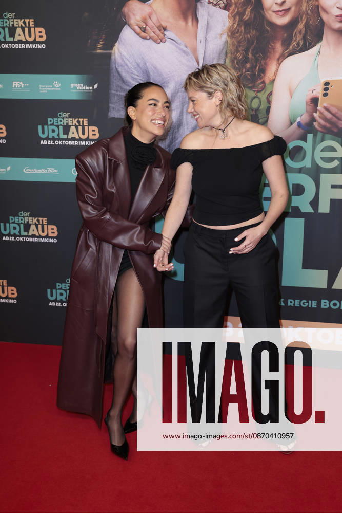Gizem Emre and Jella Haase at the premiere of *Der perfekte Urlaub* on October 22, 2026, in Berlin Gizem Emre and Jella Haase during the premiere of *Der perfekte Urlaub* at Zoo Palast on October 22, 2026 in Berlin, Germany. The Perfect Vacation movie premiere in Berlin