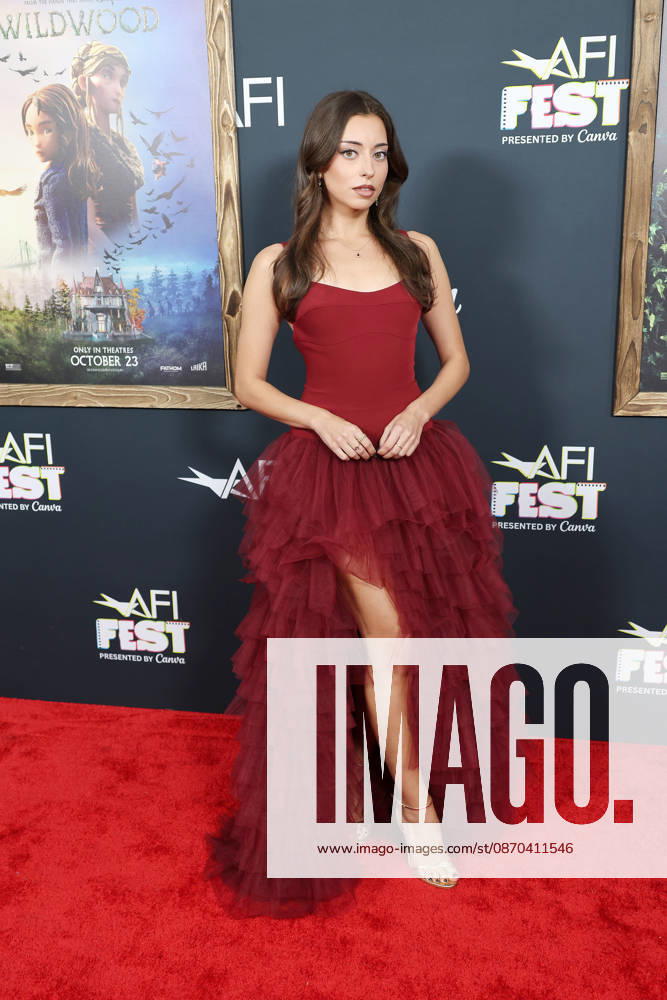 Lea Martinez at the 2026 AFI Fest opening night gala US premiere of Wildwood at the TCL Chinese Theatre IMAX Los Angeles USA - ZUMAg107 20261022_zep_g107_113