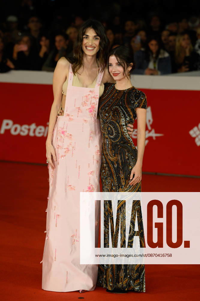 News - Rome Film Fest 2026 - Day 10 Pilar Fogliati and Ginevra Francesconi attends the red carpet Il Profilo dell Altra Premiere during the 21th Rome Film Fest at Auditorium Parco della Musica on October 22, 2026 in Rome, Italy. Rome Auditorium Parco della Musica Ennio Morricone Italy