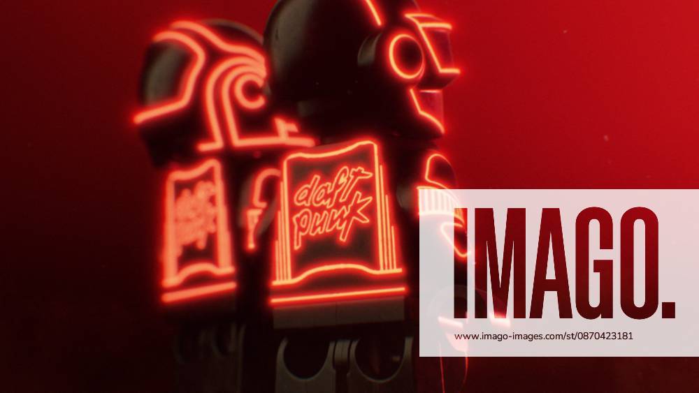 Electronic music icons Daft Punk team up with LEGO *MANDATORY BYLINE - MUST CREDIT: The LEGO Group x DAFT PUNK Mega* Electronic music icons Daft Punk are teaming up with LEGO., , The French duo have been made into LEGO minifigures for the first time in a new film to launch the partnership., , The film sees the Daft Punk robots minifigures follow a holographic red brick through a dark mysterious landscape, before stepping inside the gates-of-play to get behind a LEGO brick-built console, all to the soundtrack of iconic Daft Punk tracks Voyager and Human After All., , LEGO plans to release an official set of the pyramid stage from Daft Punk’s 2007 Alive tour, based on a 2020 LEGO ideas community project by a father and son from Luxembourg t