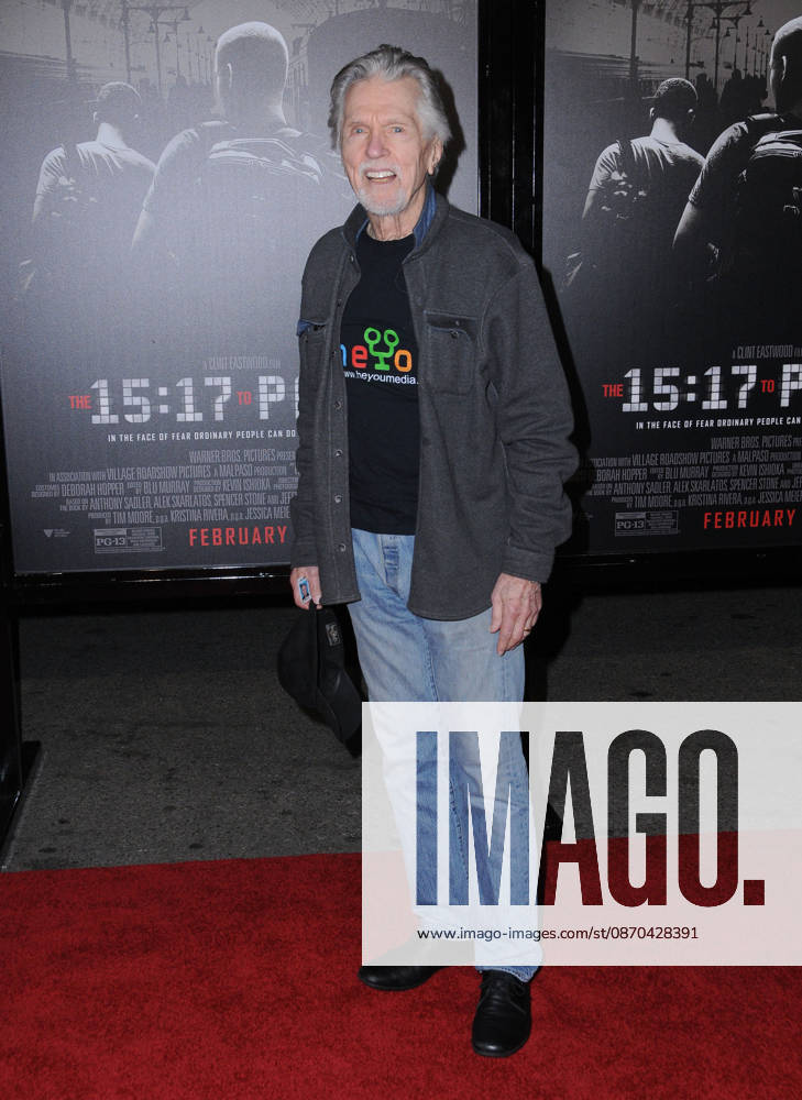 Burbank, California - Tom Skerritt. The 15:17 To Paris Los Angeles Premiere held at Warner Bros. Studios, SJR Theater. Burbank USA - ZUMAa123 20180205_zaa_a123_403