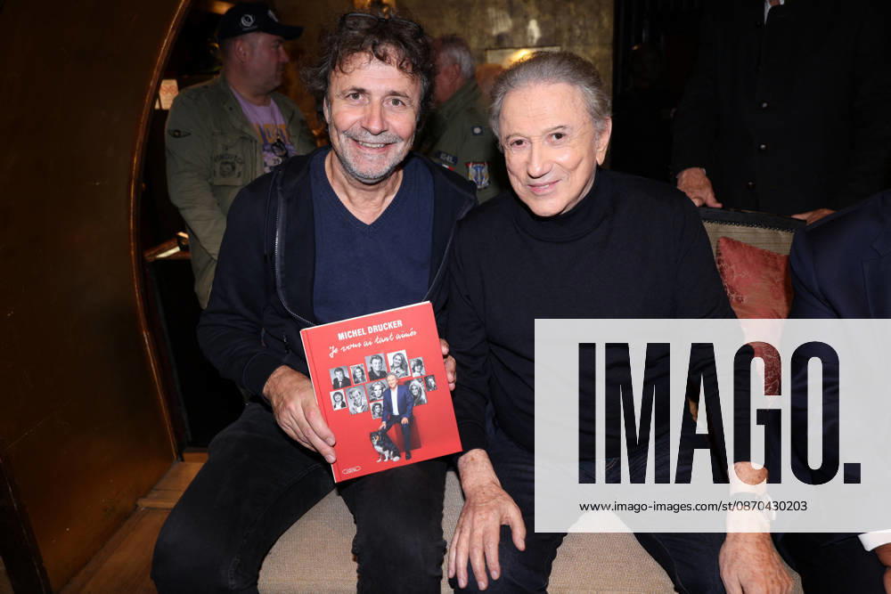Exclusive - Michel Drucker book launch - Paris Exclusive - Michel Drucker and Christophe Carrière attend Michel Drucker « Je vous ai tant aimés » book launch organized by Five Eyes Production at Buddha Bar, in Paris, France, October 22, 2026. Photo by Jerome Domine ABACAPRESS.COM Paris France