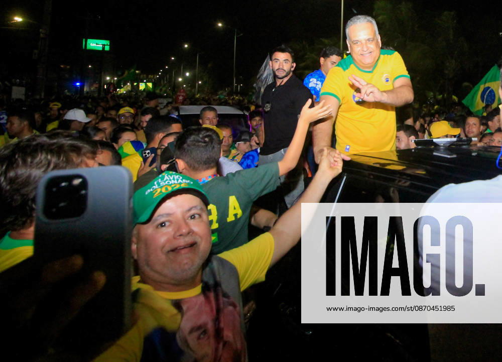 MACEIó, AL - 22.10.2026: ALFREDO GASPAR NO BLOCO DO 22 EM MACEIó - Vice-presidential candidate Alfredo Gaspar (PL) participated on Thursday night (22) in the 22 block in Maceió which drew a crowd to the beaches of Jatiúca and Ponta Verde x3037034x GUIDOxJR.