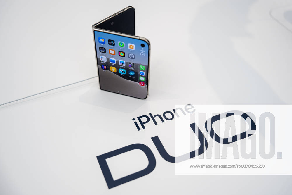 First Day on sale of IPhone Duo in Hong Kong iPhone DUO on display at an Apple Store on October 22, 2026 in Hong Kong. The iPhone DUO is Apple INC.s first foldable phone, today is the first day the new iPhone DUO is available to the public. (Photo by Vernon Yuen Nexpher Images) HONG KONG HONG KONG