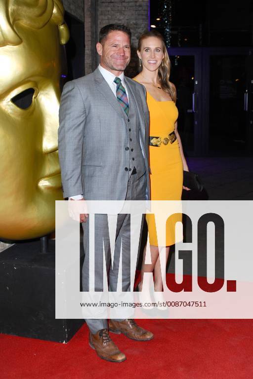 English naturalist Steve Backshall and British professional rower Helen Glover attend the BAFTA Childrens Awards 2018 at The Roundhouse in London. NOVEMBER 25th 2018 TSTx184381