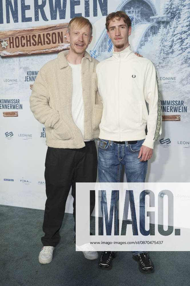 David Zimmerschied with a guest at the premiere of the movie *Kommissar Jennerwein: Hochsaison* at the Astor Film Lounge in Arri Munich, October 22, 2026 Foto:xN.xKolinzx xFuturexImagex jennerwein_6039