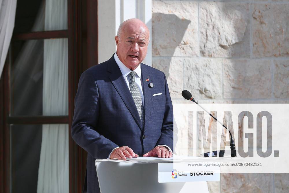 Sveti Stefan, Montenegro, October 22, 2026—The Chancellor’s trip abroad for the Berlin Process Summit; press conference with Austrian Chancellor Christian Stocker