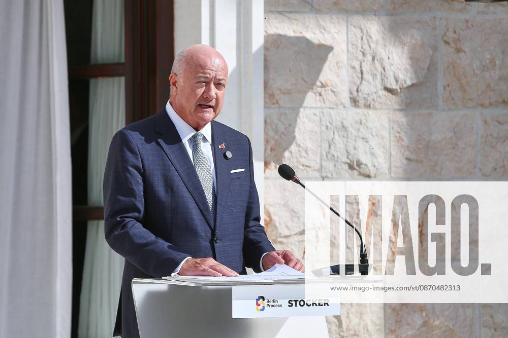 Sveti Stefan, Montenegro, October 22, 2026—The Chancellor’s trip abroad for the Berlin Process Summit; press conference with Austrian Chancellor Christian Stocker