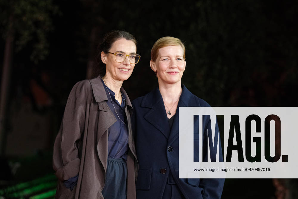 Regina Schilling (L) and Sandra Hüller (R) attend the red carpet of the movie Ingeborg Bachmann – Someone Who Was Once Me during the 21st Rome Film Fest at Auditorium Parco della Musica Ennio Morricone. Rome Italy - ZUMAs197 20261022_aaa_s197_544