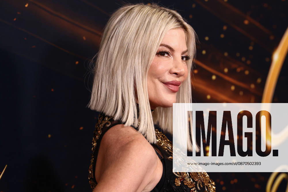 Dancers Against Cancer s Gala Of The Stars 2026 BEVERLY HILLS, LOS ANGELES, CALIFORNIA, USA - OCTOBER 22: Tori Spelling arrives at Dancers Against Cancer s Gala Of The Stars 2026 held at The Beverly Hilton Hotel on October 22, 2026 in Beverly Hills, Los Angeles, California, United States. Beverly Hills The Beverly Hilton Hotel California United States