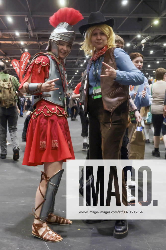 London, United Kingdom. Comicon . Thousands flock to Excel in London for the MCM Comic Con held over three days.