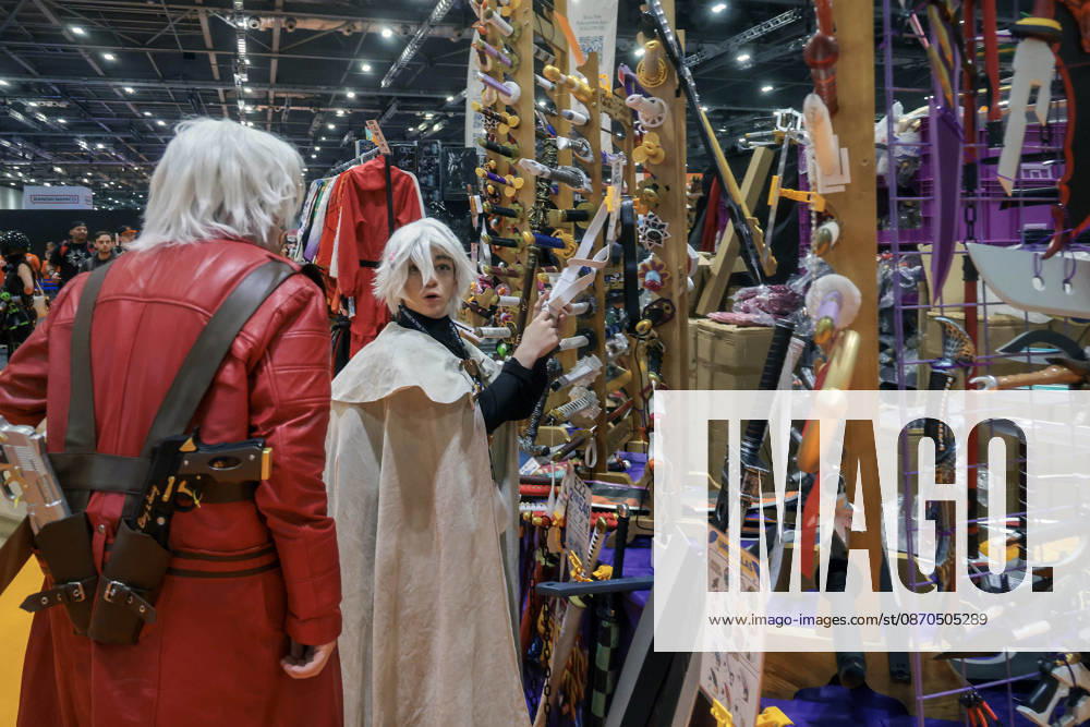 London, United Kingdom. Comicon . Thousands flock to Excel in London for the MCM Comic Con held over three days.