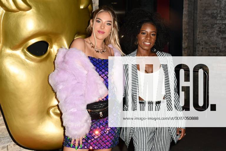 Bella Penfold and Shan Ako attend the BAFTA Childrens Awards 2018 at The Roundhouse in London. NOVEMBER 25th 2018 SLIx184379