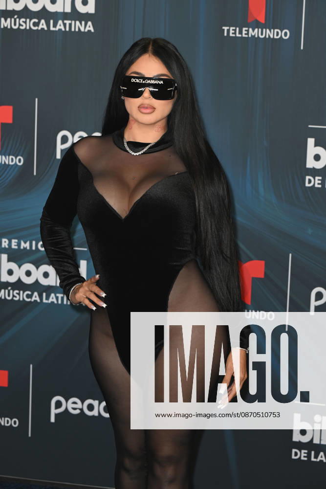 MIAMI, FL - OCTOBER 22: Jenny69 at the 2026 Billboard Latin Music Awards at James L. Knight Center on October 22, 2026 in Miami, Florida.