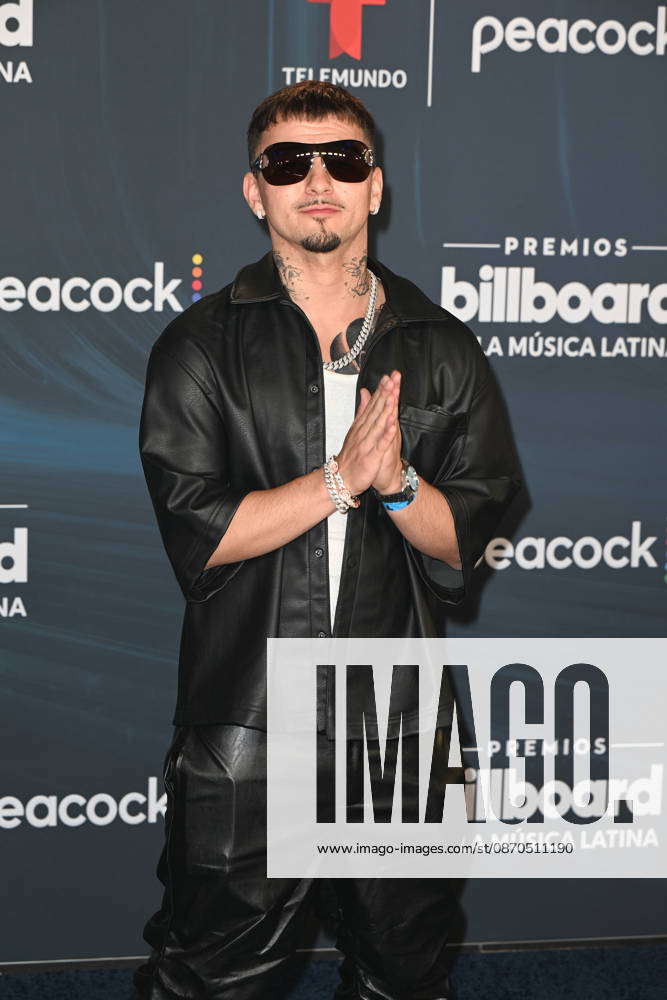 MIAMI, FL - OCTOBER 22: QueHicisteBella at the 2026 Billboard Latin Music Awards at James L. Knight Center on October 22, 2026 in Miami, Florida.
