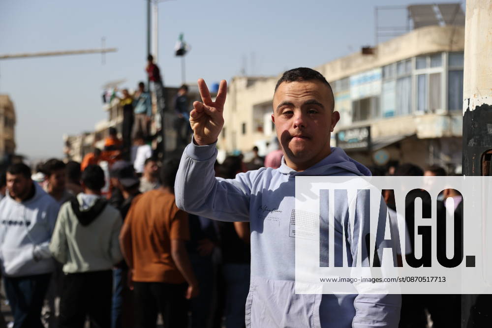 Protest against Israel’s ongoing attacks and violations in Syria QUNEITRA, SYRIA - OCTOBER 23: Syrians gather to protest the Israeli army’s attacks, raids and violations on border areas in Quneitra, Syria on October 23, 2026. Izz Aldien Alqasem Anadolu Quneitra Syria. Editorial use only. Please get in touch for any other usage.