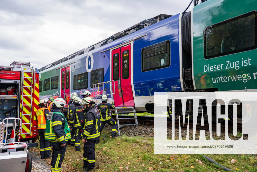 Car collides with train Car collides with train Fritzlar railroad crossing Pappelallee Hesse Germany