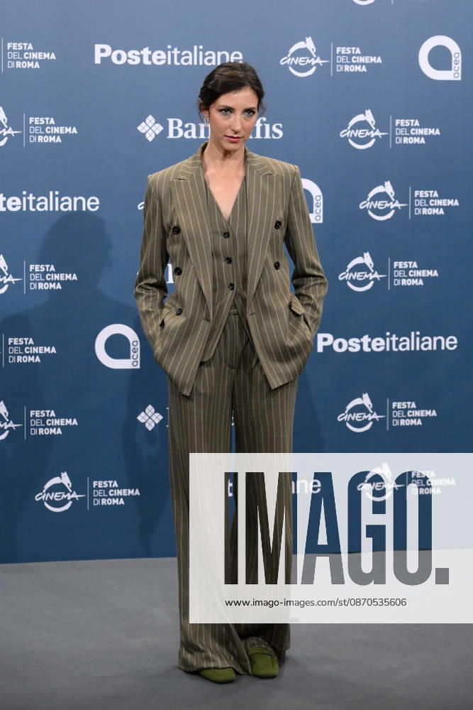 News - Rome Film Fest 2026 - Day 11 Tecla Bossi attends the Photocall of the movie Se Domani Non Torno  during the 21th Rome Film Fest at Auditorium Parco della Musica on October 23, 2026 in Rome, Italy. Rome Auditorium Parco della Musica Ennio Morricone Italy