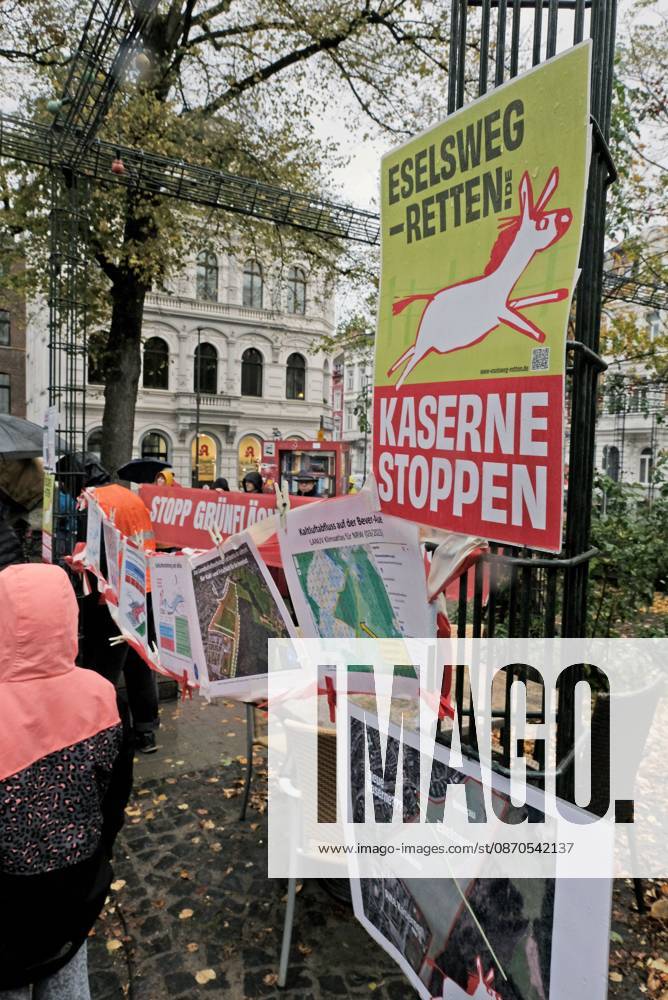Protest Against Landscape Destruction Aachen, October 23, 2026 Protest Rally: Save Eselsweg; Stop the Barracks Expansion The protest is not directed against the German Armed Forces, but against the planned expansion of the barracks at an unsuitable location within the Beverau Landscape Conservation Area, one of the co