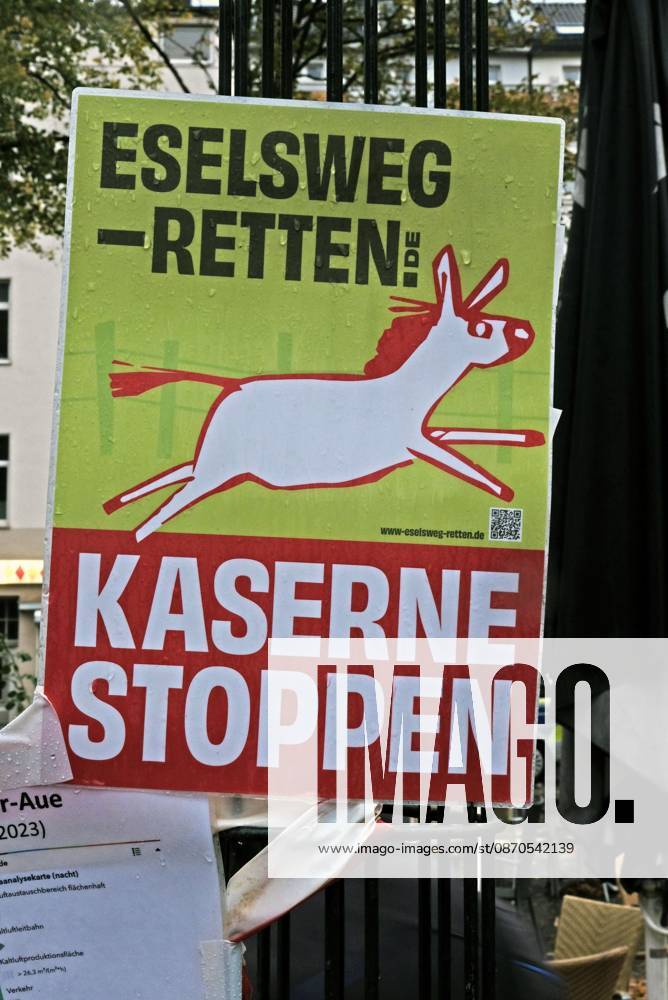 Protest Against Landscape Destruction Aachen, October 23, 2026 Protest Rally: Save Eselsweg; Prevent Barracks Expansion The protest is not directed against the German Armed Forces, but against the planned expansion of the barracks at an unsuitable location within the Beverau Landscape Conservation Area, one of