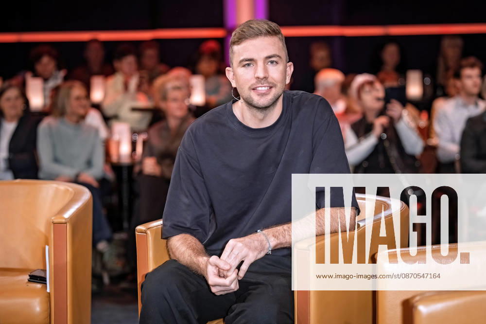 MDR Riverboat: Writer and former professional soccer player Christoph Kramer during the taping of the MDR talk show Riverboat on October 23, 2026, at Mediacity Leipzig 20261023SFL0011