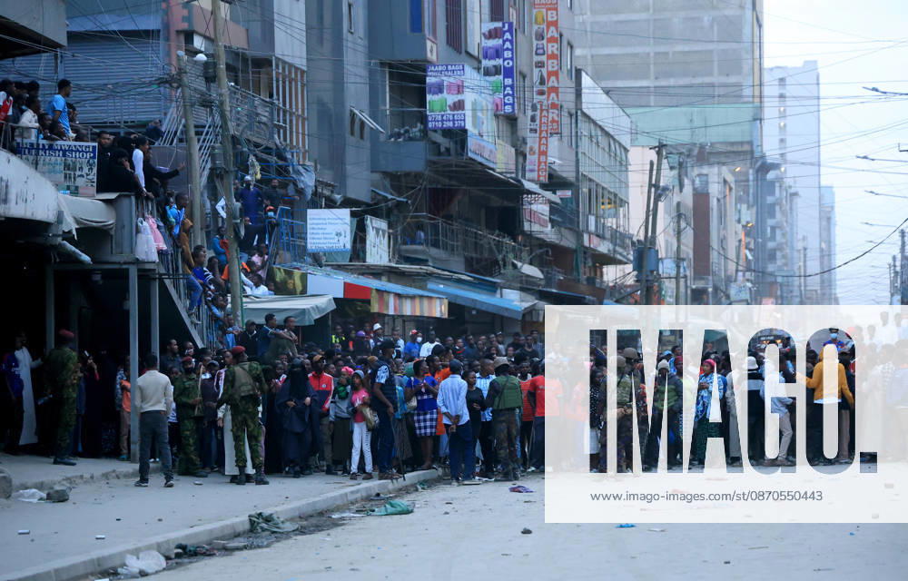 Rescue operations underway in Nairobi after multi-story building collapsed NAIROBI, KENYA - OCTOBER 23: Search and rescue teams, assisted by sniffer dogs and heavy machinery, work at the site of a collapsed multi-story building under construction in the Eastleigh neighborhood of Nairobi, Kenya, on October 23, 2026. Kenyan military personnel deployed to the scene secured the surrounding perimeter to facilitate safe rescue efforts as responders cleared debris in search of trapped individuals following the structural failure. Lucas Mukasa Anadolu Nairobi Kenya. Editorial use only. Please get in touch for any other usage.