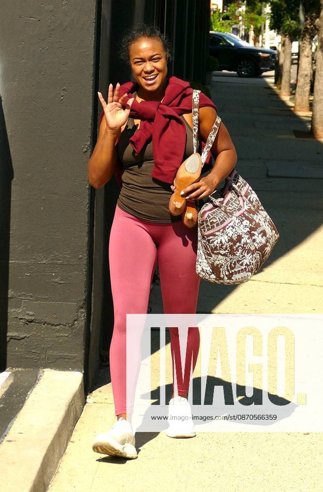 EXCLUSIVE: Fresh Prince of Bel Air Star Tatyana Ali Seen Leaving DWTS Rehearsals Carrying Dance Shoes EXCLUSIVE: Tatyana Ali is seenleaving Dancing With The Stars rehearsals. 23 Oct 2026 Pictured: Tatyana Ali.